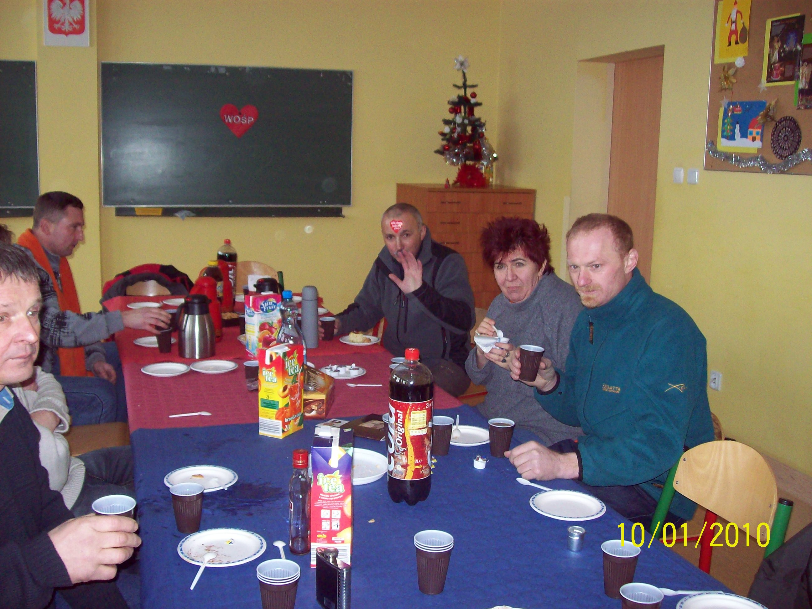Poczęstunek po kąpieli